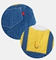 rabbit denim coat