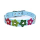 Dogs Girl Flower Studded Collar