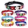 Dogs Girl Flower Studded Collar