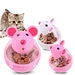 Cat Mice Food Rolling Leakage Dispenser Toy