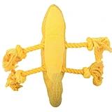 Shrimp Shape Squeaky With Cotton Rope Dog Chew Toys
