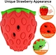 Dog Strawberry Shape Chew Toys