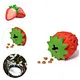 Dog Strawberry Shape Chew Toys