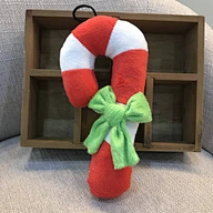 Pet Christmas Candy Cane Plush Toy