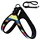 dog Colorful Pattern Training Walking Vest Harness