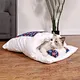 Casa cálida plegable duradera para mascotas