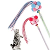 Cat Stick Plush Feather Toy