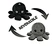 Baby Octopus Plush Dog Chew Toy