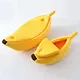 cama de cachorro banana