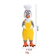 Latex Squeaky Funny Croaking Chicken Shape Dog Chew Toy