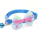 Polypropylene Fiber Bow Pet Cat Collar With Bell