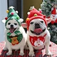 Christmas Santa DOG  Clothes