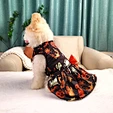 Dog Halloween Lightweight Velvet Clothes