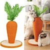 Cat Scratching Board Carrot Shape