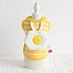 Pet Striped Poached Egg Clothes