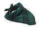 Pet Triangle Plaid Square Bandana