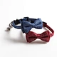 Dot Design Bowtie Adjustable Collar