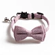 Dot Design Bowtie Adjustable Collar
