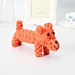 Animal Shape Chewing Cotton Rope Hand- woven Pet Toys