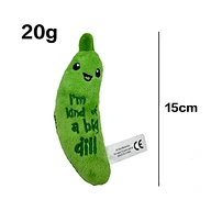 Cat Green plush velvet banana toy