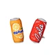Pet Squeaky Coffee Cup Food Shape Toy