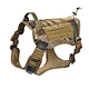 Dog Harness Soft Vest With Backpack