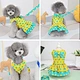 Dog  Summer Princess Colorful Skirt Dress