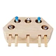 Pet Hamster Five Holes Scratch Toys