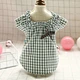 Cat Sweet Plaid Dresses