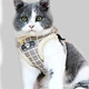 Cat Plaid Adjustable Harness