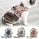 Cat Plaid Adjustable Harness
