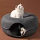 sistema de túnel interno para gatos
