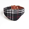 Pet Collar With Name Plate Metal Buckle