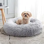 Cama para perros redonda y esponjosa