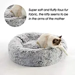Cama para perros redonda y esponjosa