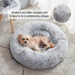 Cama para perros redonda y esponjosa