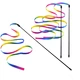 Ribbon Teasing Cat Stick