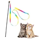 Ribbon Teasing Cat Stick