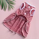 Pet Apparel Colorful Dress