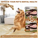 Pet wishbone chewing toy