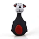 Pet Chew Rubber Bell Squeaky Sound Toys