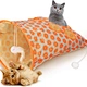 Cat Tunnel Bag With Mice Toy