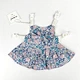 Rabbit collar dress set