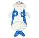 three-dimensional shark dog clothes