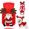 christmas winter pet clothing