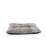 Square pet bed for large pets