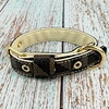 Leather Checked Pet Collar
