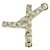 Leather Checked Pet Collar