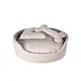 suede bagel dog bed