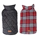 Dog Plaid Vest Coat